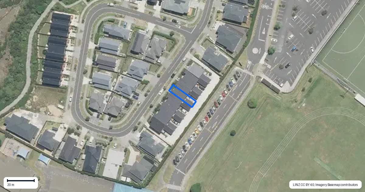 Property context map for 22 Fort Lincoln Loop, Karaka, Papakura