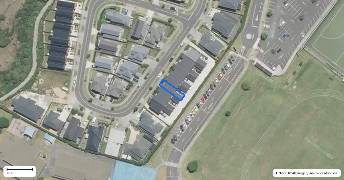 Property context map for 26 Fort Lincoln Loop, Karaka, Papakura