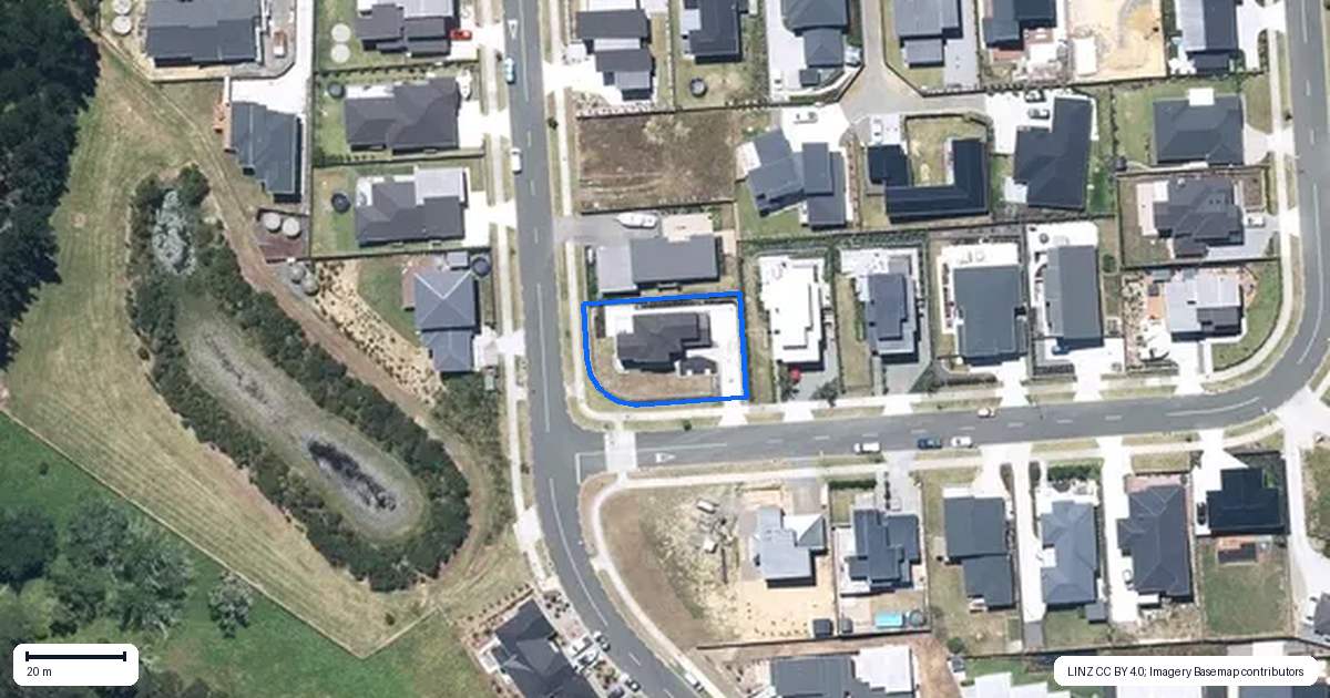 Property context map for 17 Matara Avenue, Maraetai, Auckland