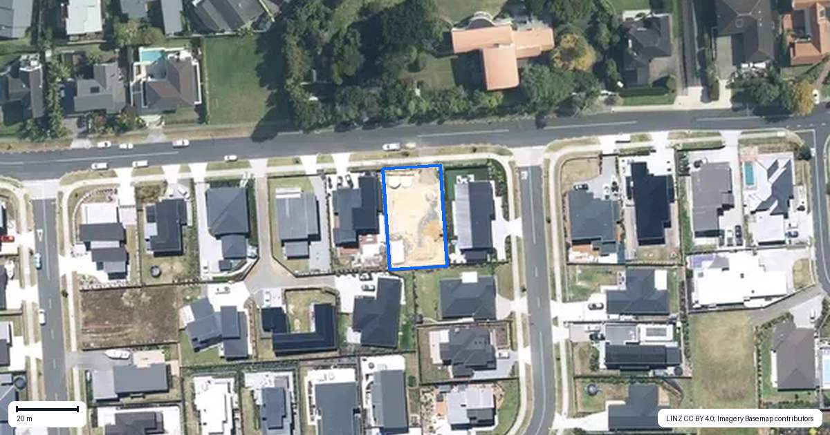 Property context map for 104 Maraetai School Road, Maraetai, Auckland