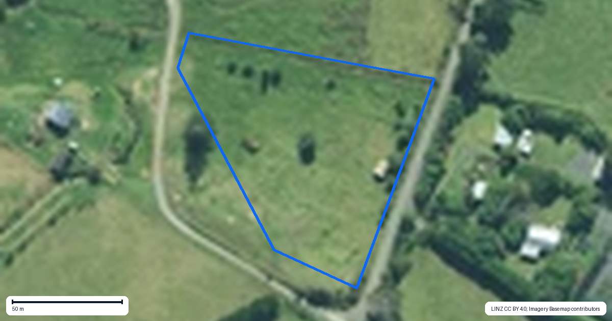 Property context map for 373 Kimberley Road, Ngataki, Pukenui