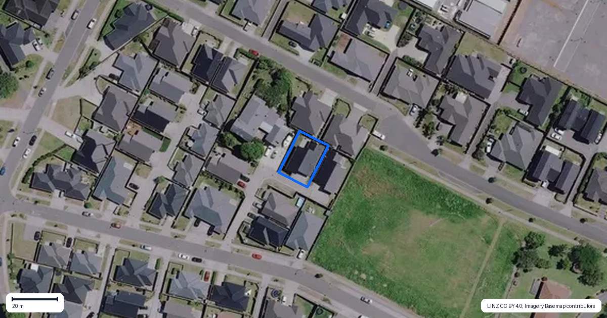 Property context map for 40 Benjamin Avenue, Rototuna North, Hamilton