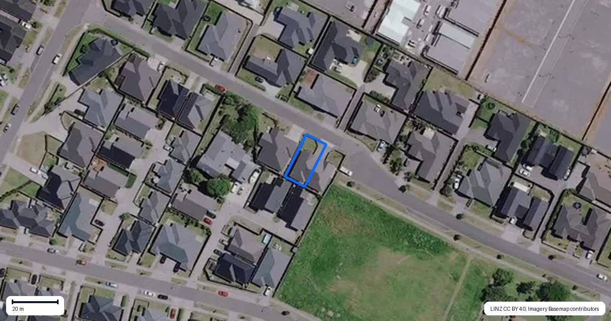 Property context map for 3 Faber Place, Rototuna North, Hamilton