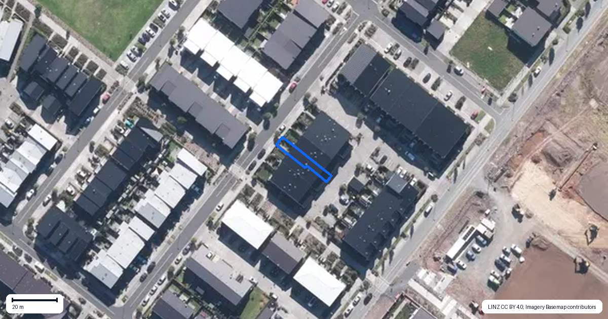Property context map for 34 Walter Merton Road, Hobsonville, Auckland