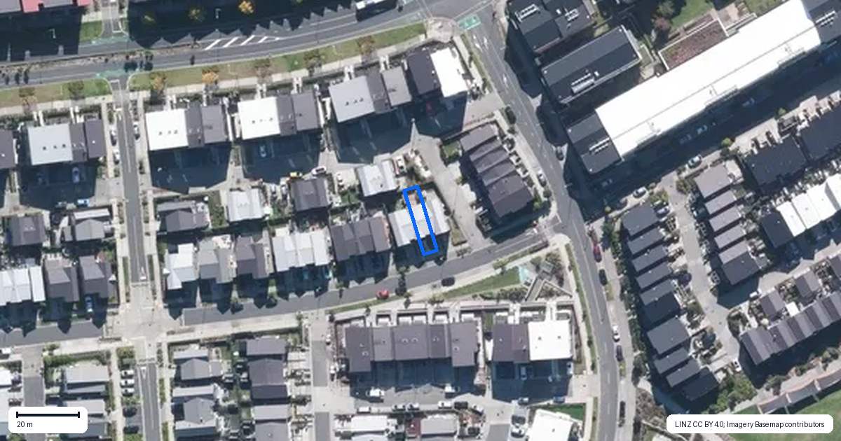 Property context map for 40 Ringa Matau Road, Hobsonville, Auckland