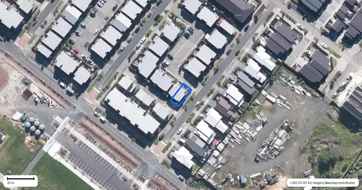 Property context map for 9 Fuselage Road, Hobsonville, Auckland