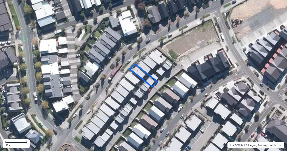 Property context map for 135C Clark Road, Hobsonville, Auckland