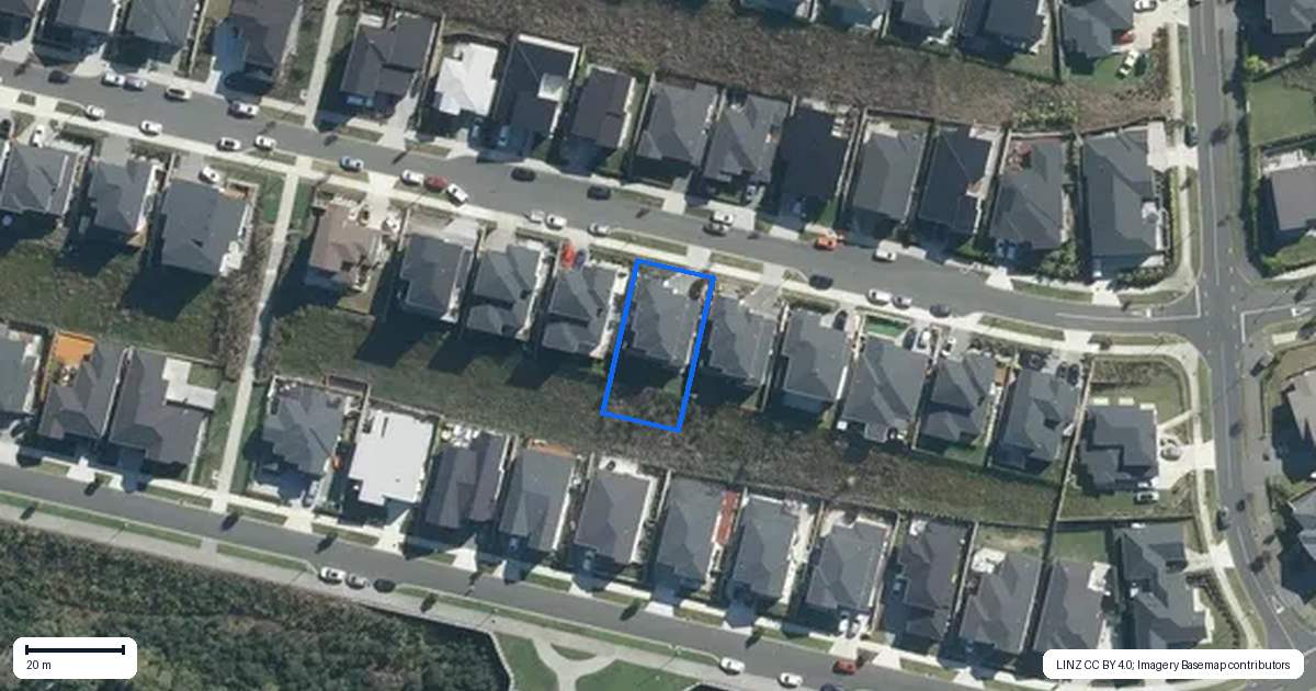 Property context map for 173 Godfrey Drive, Orewa