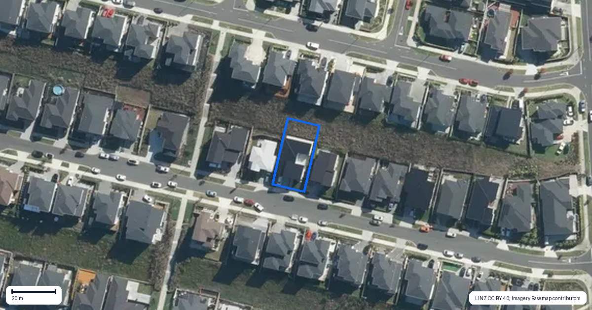 Property context map for 124 Godfrey Drive, Orewa