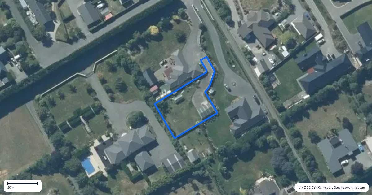 Property context map for 42 Fairhurst Place, Rolleston