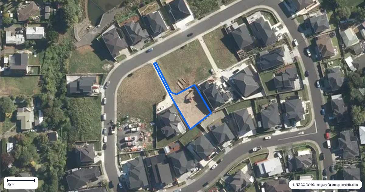 Property context map for 15 Cirrus Way, Ranui, Auckland