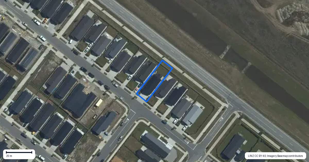 Property context map for 10 Malvern Road, Wanaka