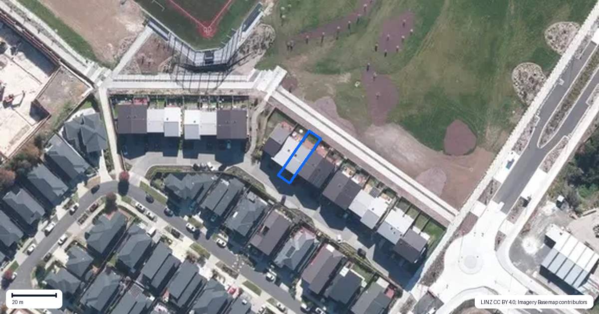 Property context map for 26 Willowherb Lane, Hobsonville, Auckland
