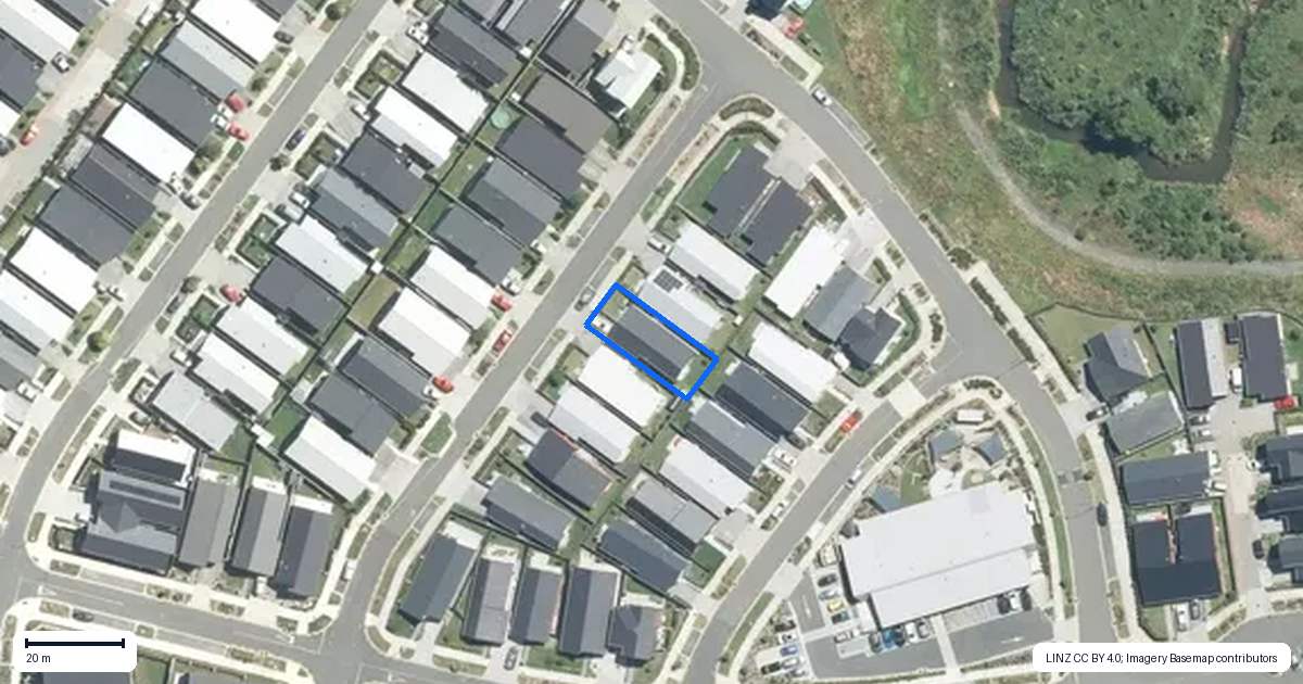 Property context map for 8 Roslyn Farm Street, Ramarama, Drury