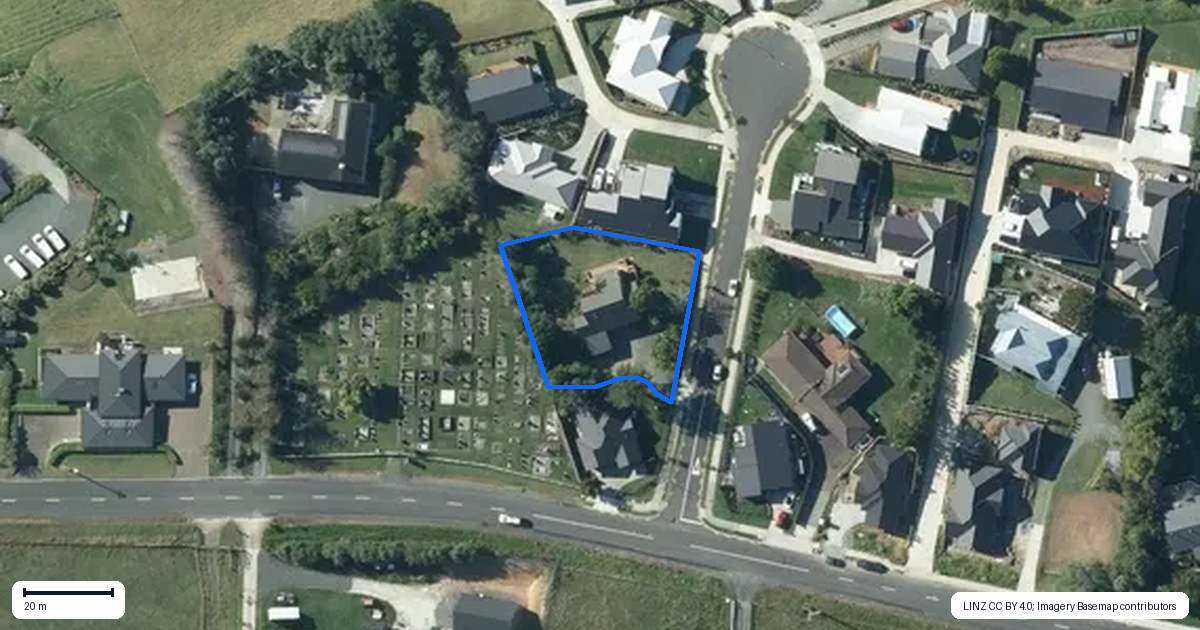 Property context map for 3 Three Brothers Place, Warkworth