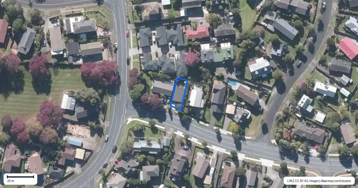 Property context map for 2A Gosford Drive, Botany Downs, Auckland