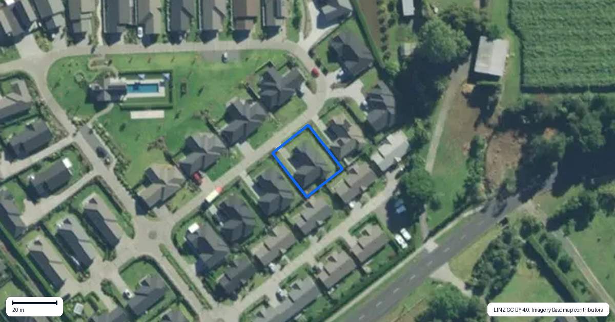 Property context map for 67 Te Wairere Crescent, Kerikeri