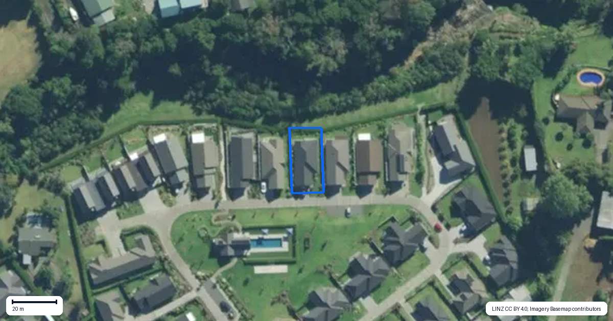Property context map for 51 Te Wairere Crescent, Kerikeri