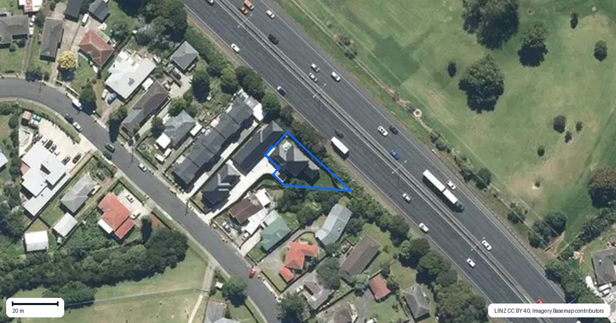 Property context map for 35C Cornwall Road, Papatoetoe, Auckland