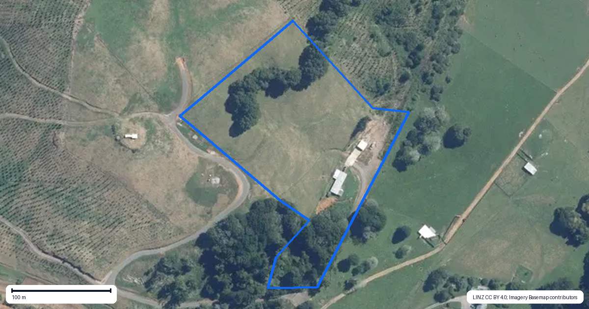 Property context map for 46 Relph Road, Ngongotaha Valley, Rotorua