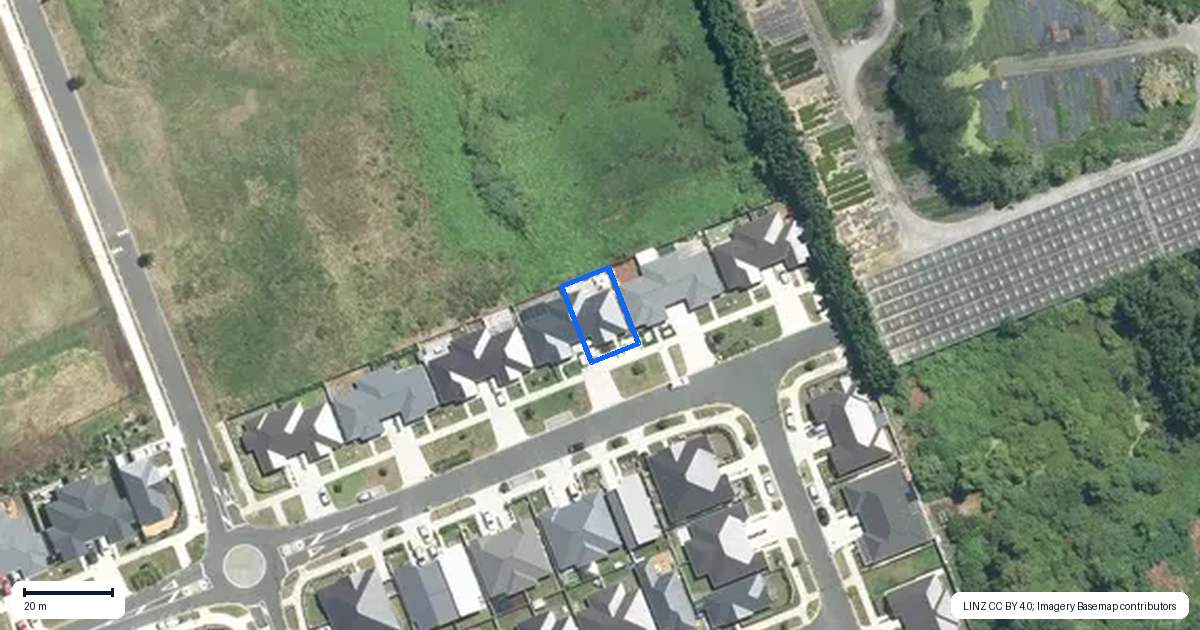 Property context map for 128 Kuaka Drive, Takanini, Auckland