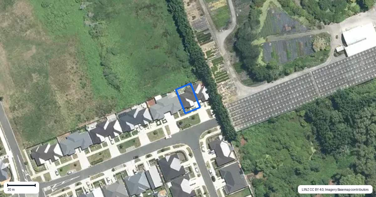 Property context map for 134 Kuaka Drive, Takanini, Auckland