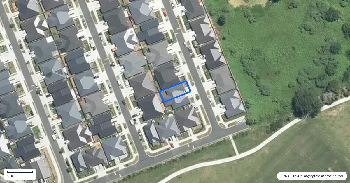 Property context map for 6 Harore Road, Takanini, Auckland
