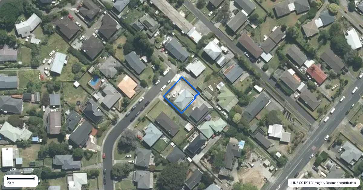 Property context map for 23 Wylie Avenue, Sunnynook, Auckland
