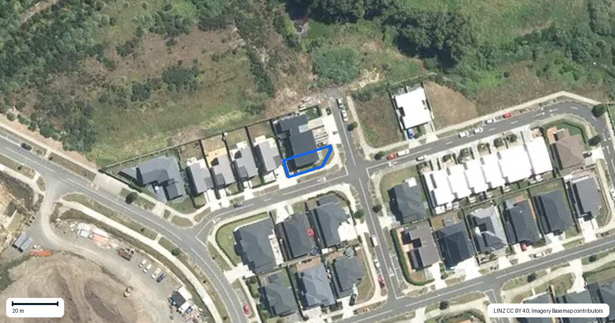 Property context map for 9 Tuangi Road, Karaka, Papakura