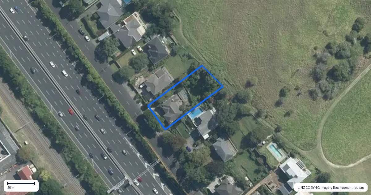 Property context map for 16 Mount Hobson Road, Remuera, Auckland