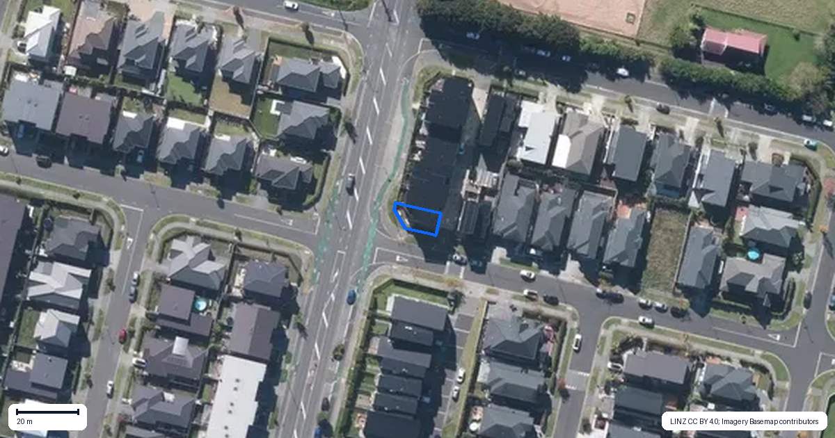 Property context map for 118B Totara Road, Whenuapai, Auckland