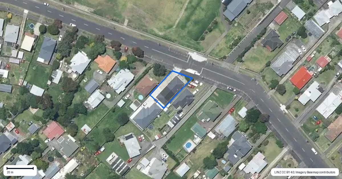 Property context map for 51 Gonville Avenue, Gonville, Whanganui