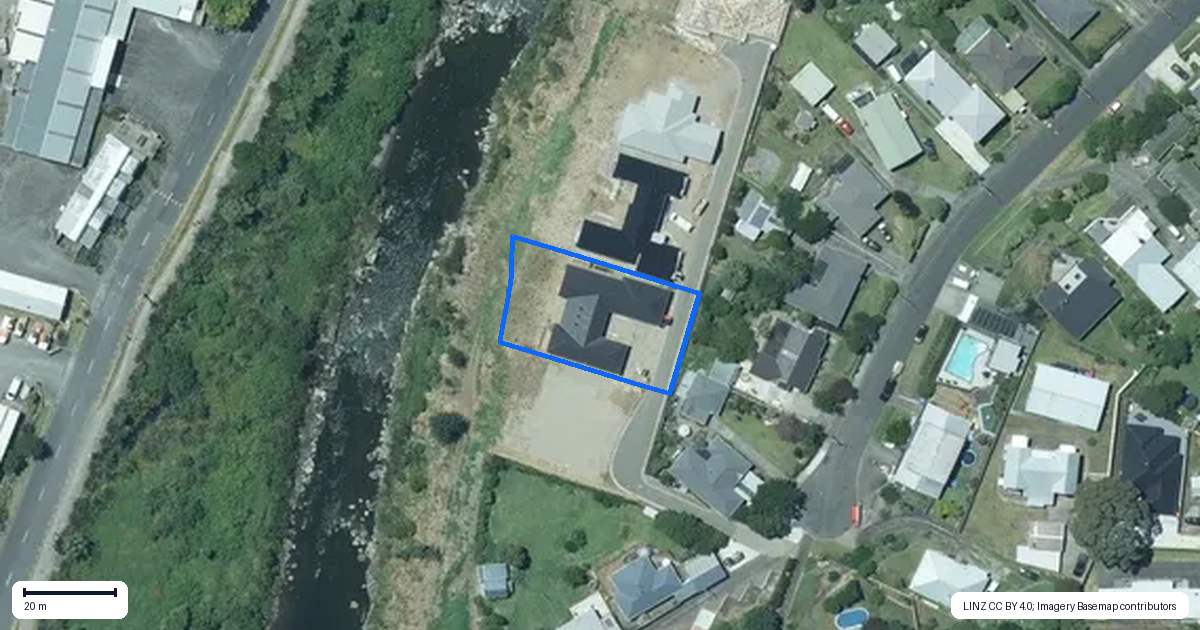 Property context map for 2/20B Gordon Street, Glen Avon, New Plymouth