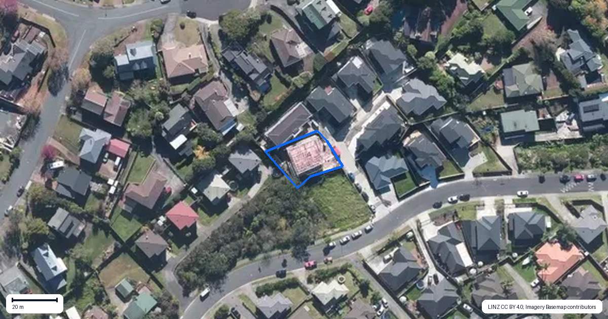 Property context map for 3 Tawapou Close, Massey, Auckland