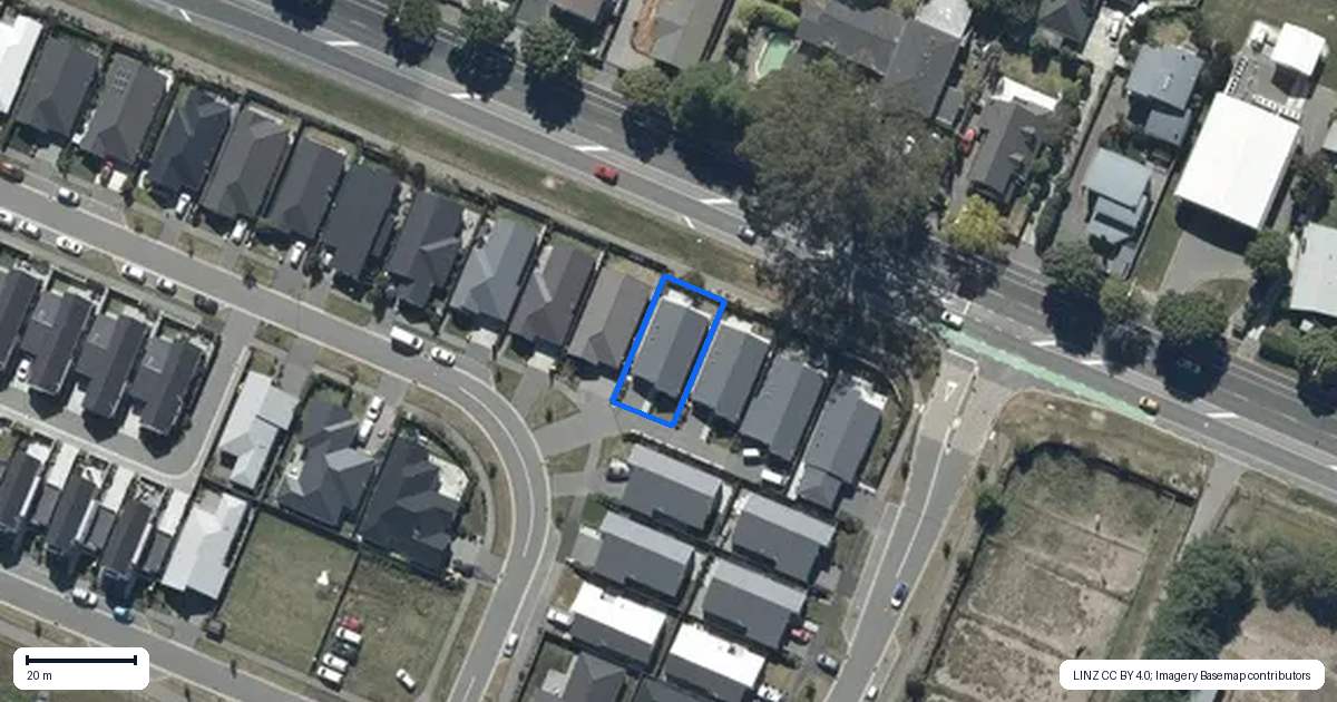 Property context map for 16 Horoeka Street, Avonhead, Christchurch
