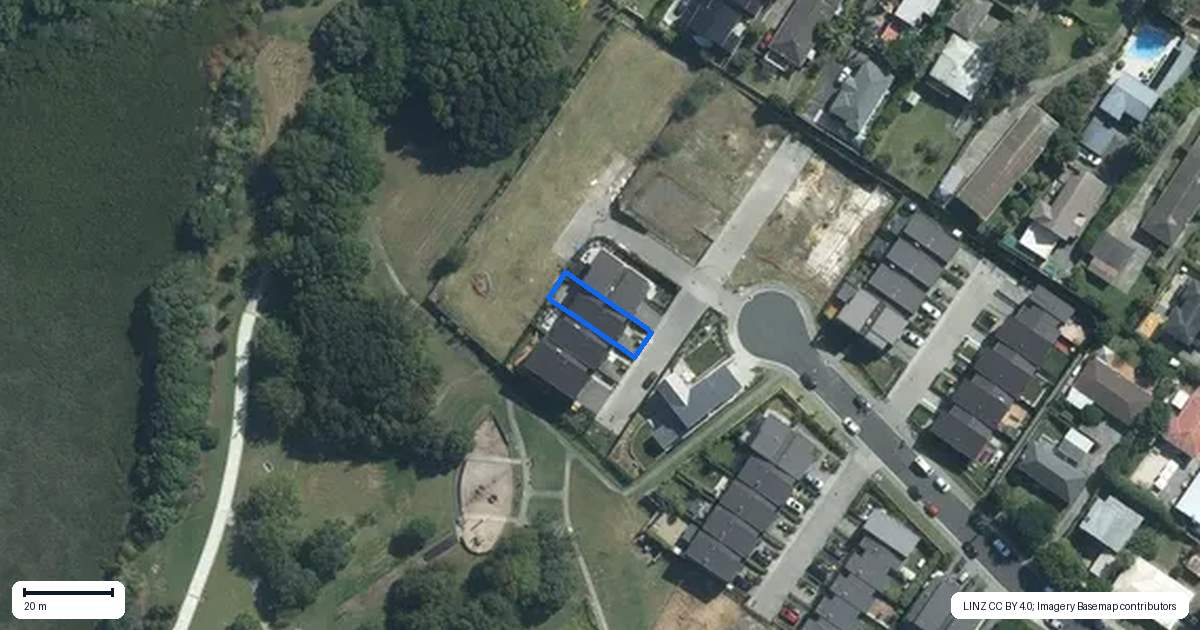 Property context map for 6 Whetiko Way, Belmont, Auckland