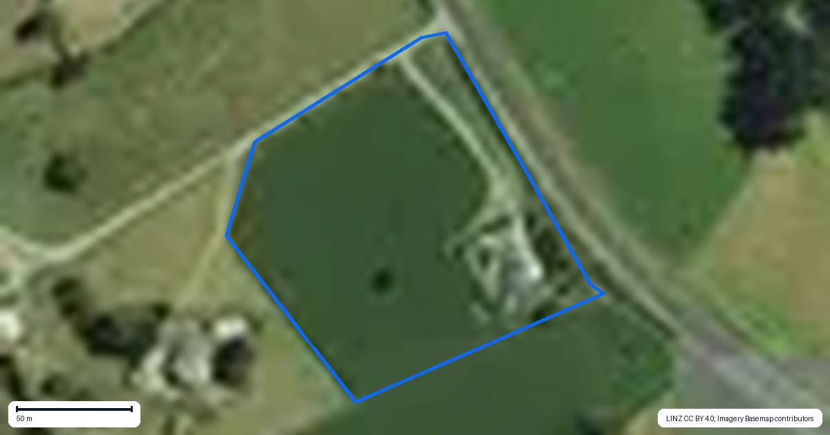 Property context map for 1/711 Paterangi Road, Te Awamutu