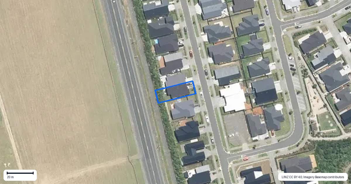 Property context map for 37 Rosslands Avenue, Karaka, Papakura