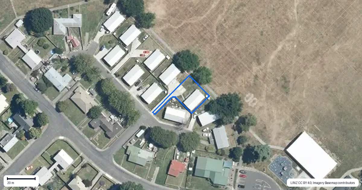 Property context map for 14 Kiwi Lane, Camberley, Hastings