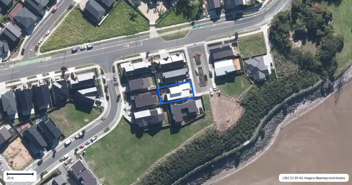 Property context map for 5 Turbine Way, Hobsonville, Auckland