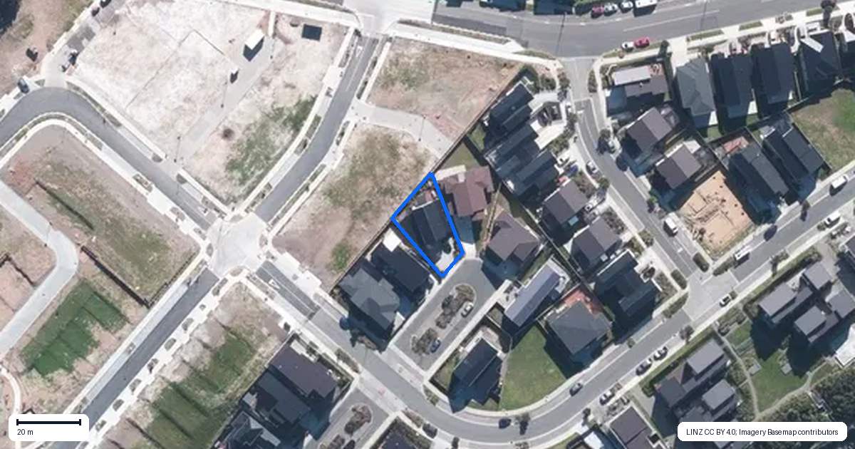 Property context map for 6 Nightfall Way, Hobsonville, Auckland