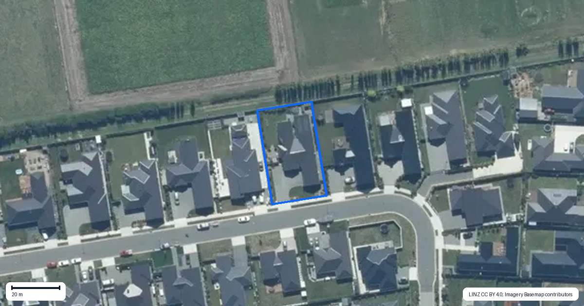 Property context map for 16 Vitalia Crescent, Lincoln