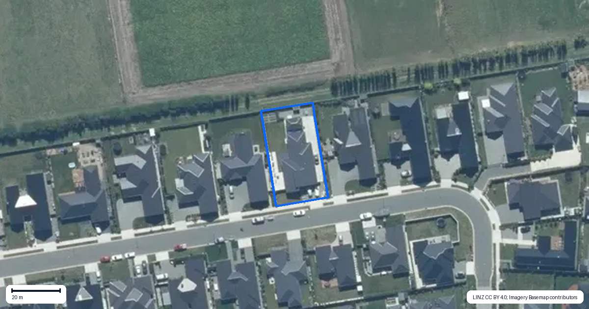 Property context map for 18 Vitalia Crescent, Lincoln