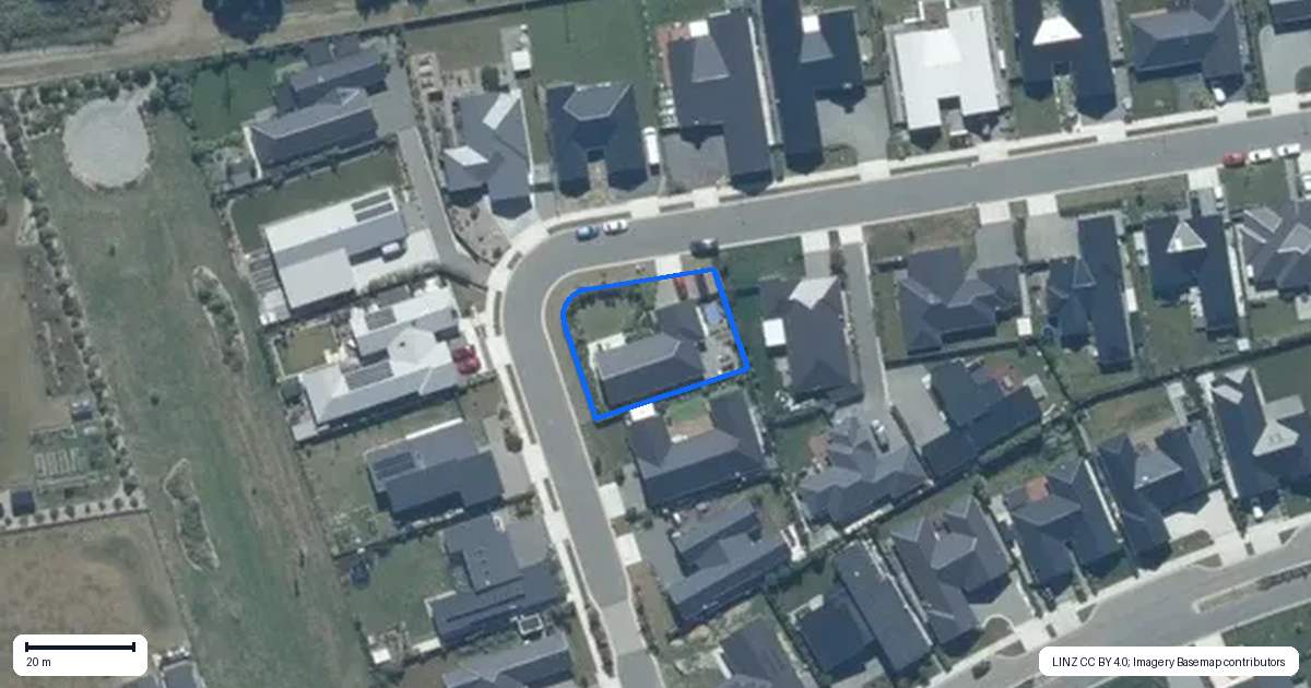 Property context map for 29 Vitalia Crescent, Lincoln