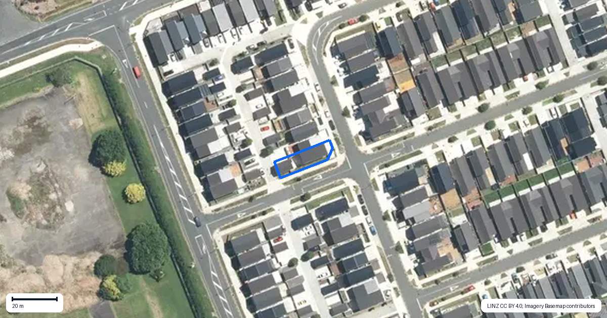 Property context map for 51 Kairakau Street, Papakura