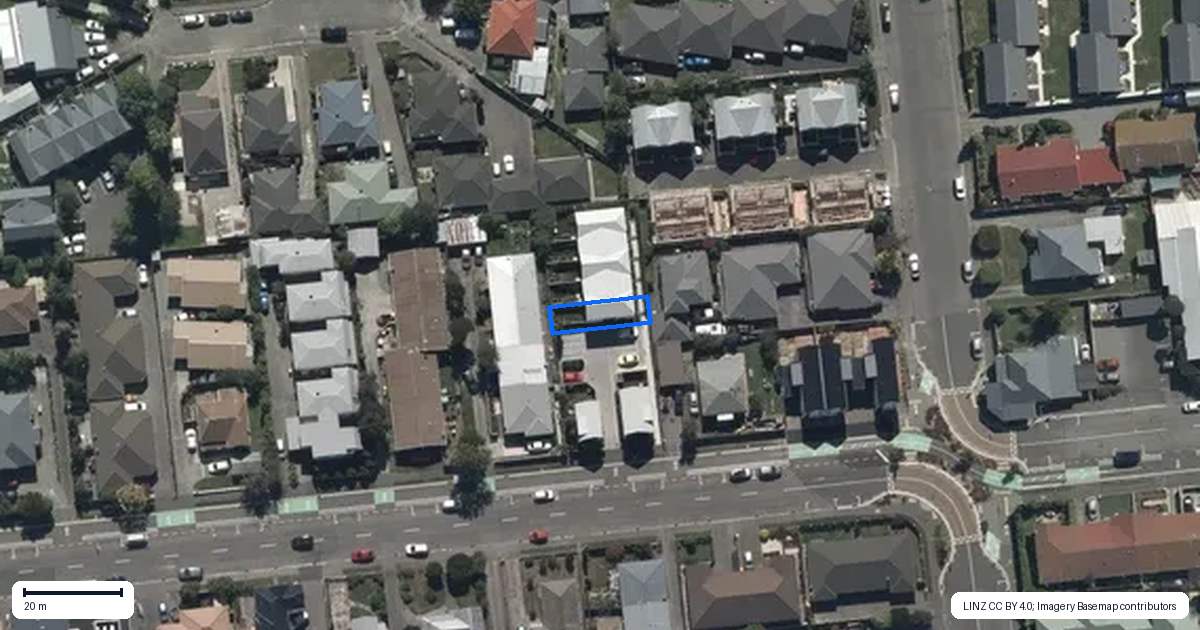 Property context map for 3/62 Elizabeth Street, Riccarton, Christchurch