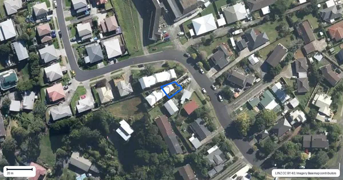 Property context map for 9/22 Denver Avenue, Sunnyvale, Auckland