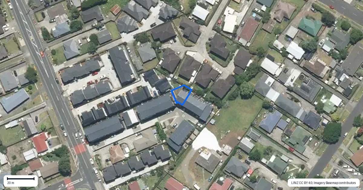 Property context map for 29 Marumaru Lane, Manurewa, Auckland
