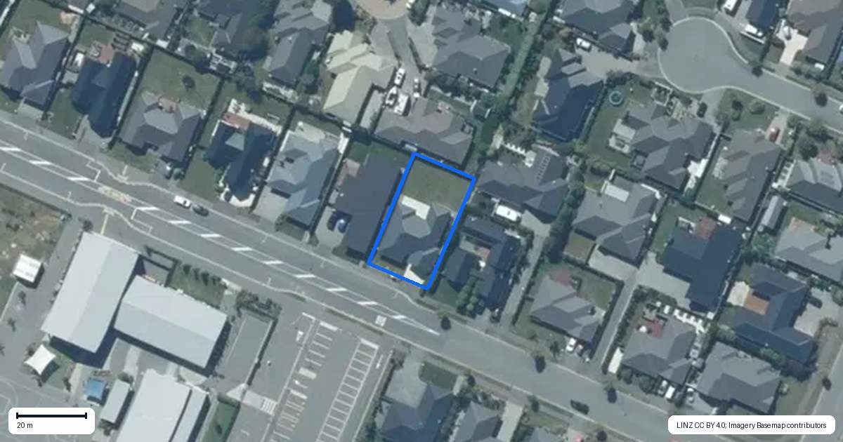 Property context map for 15 Russ Drive, Lincoln