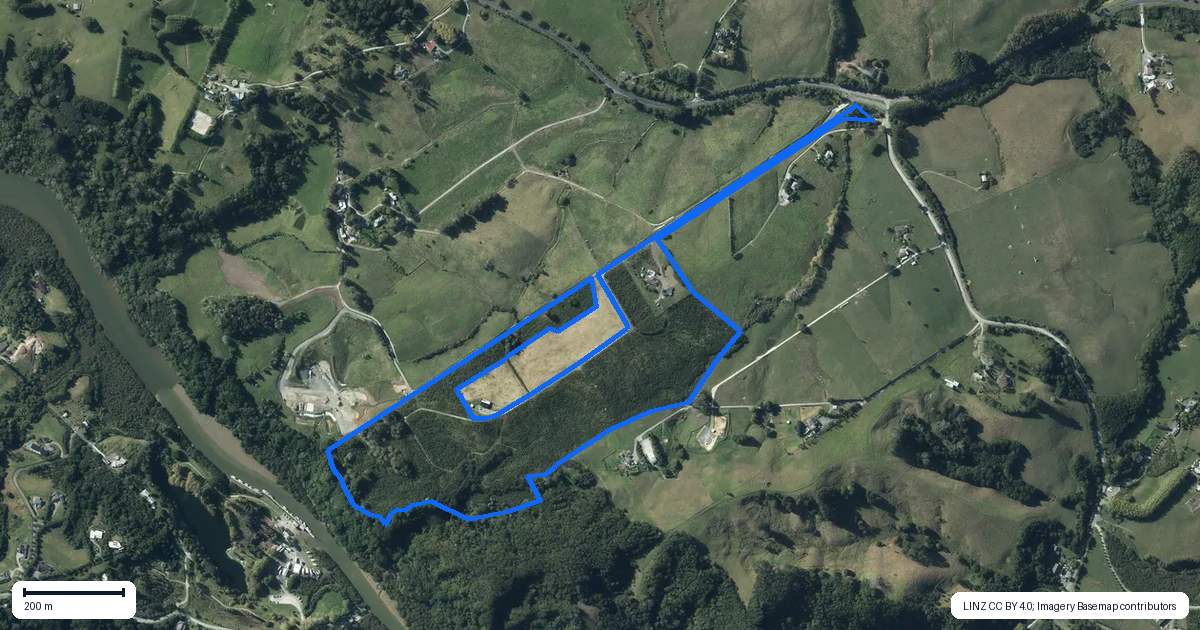 Property context map for 4 Hamilton Road, Warkworth